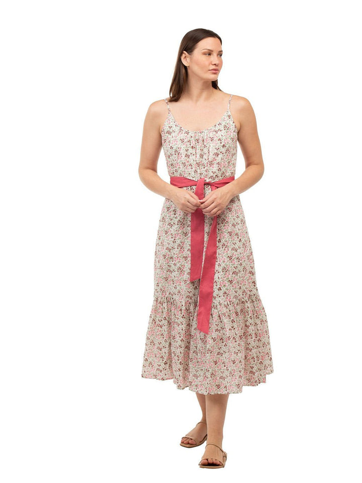 Beau & Ro Bag Company Dress The Sunny Dress | Pink Petite Floral