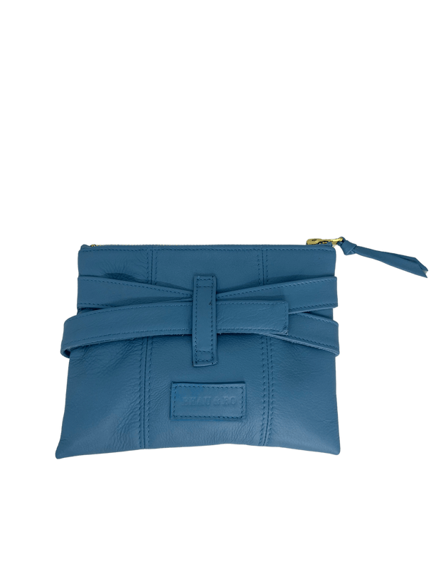 Beau & Ro Belt Bag Blue The Clutch + Belt Bag | New Blue