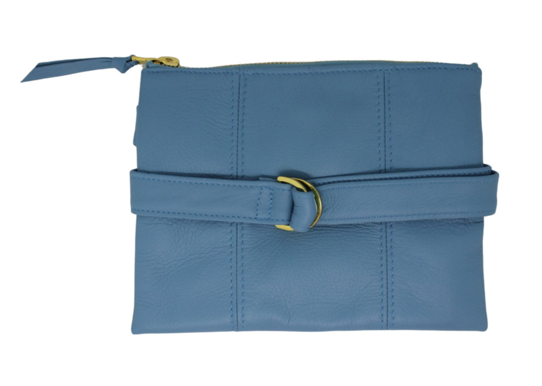 Beau & Ro Belt Bag Blue The Clutch + Belt Bag | New Blue