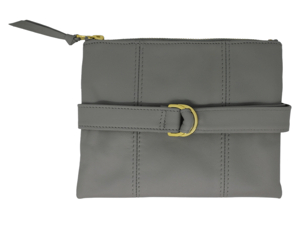 Beau & Ro Belt Bag Gray The Clutch + Belt Bag | Gray
