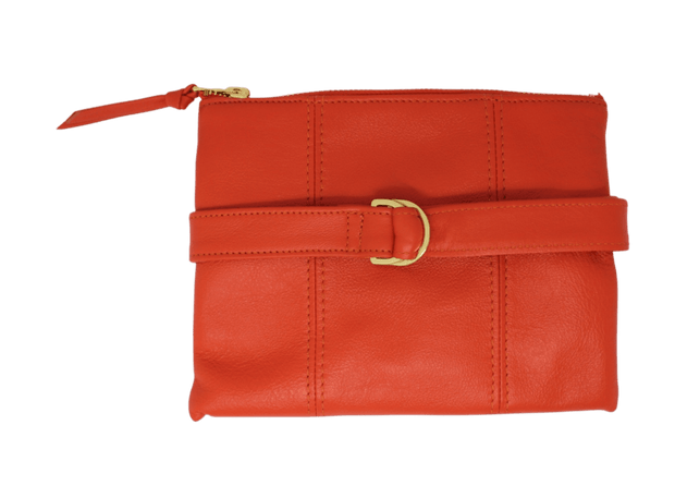 Beau & Ro Belt Bag Orange The Clutch + Belt Bag | Orange