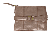 Beau & Ro Belt Bag Pink The Clutch + Belt Bag | Metallic Rose Gold