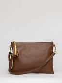 Beau & Ro Clutch + Crossbody Chocolate / One Size The Sconset Clutch + Crossbody Bag | Chocolate