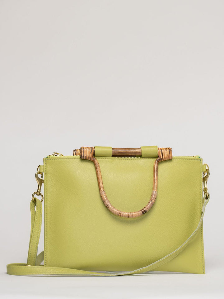 Beau & Ro Clutch + Crossbody Citrus / One Size The Bamboo Clutch + Crossbody | Citrus