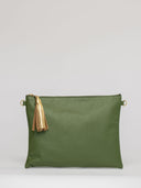 Beau & Ro Clutch + Crossbody Hunter Green / One Size The Sconset Clutch + Crossbody Bag | Hunter Green