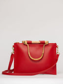 Beau & Ro Clutch + Crossbody Red / One Size The Bamboo Clutch + Crossbody | Red
