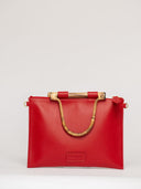 Beau & Ro Clutch + Crossbody Red / One Size The Bamboo Clutch + Crossbody | Red