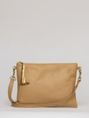 Beau & Ro Clutch + Crossbody Saddle / One Size The Sconset Clutch + Crossbody Bag | Saddle