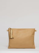 Beau & Ro Clutch + Crossbody Saddle / One Size The Sconset Clutch + Crossbody Bag | Saddle