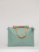 Beau & Ro Clutch + Crossbody Seafoam / One Size The Bamboo Clutch + Crossbody | Seafoam