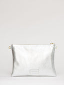 Beau & Ro Clutch + Crossbody Silver Metallic / One Size The Sconset Clutch + Crossbody Bag | Silver