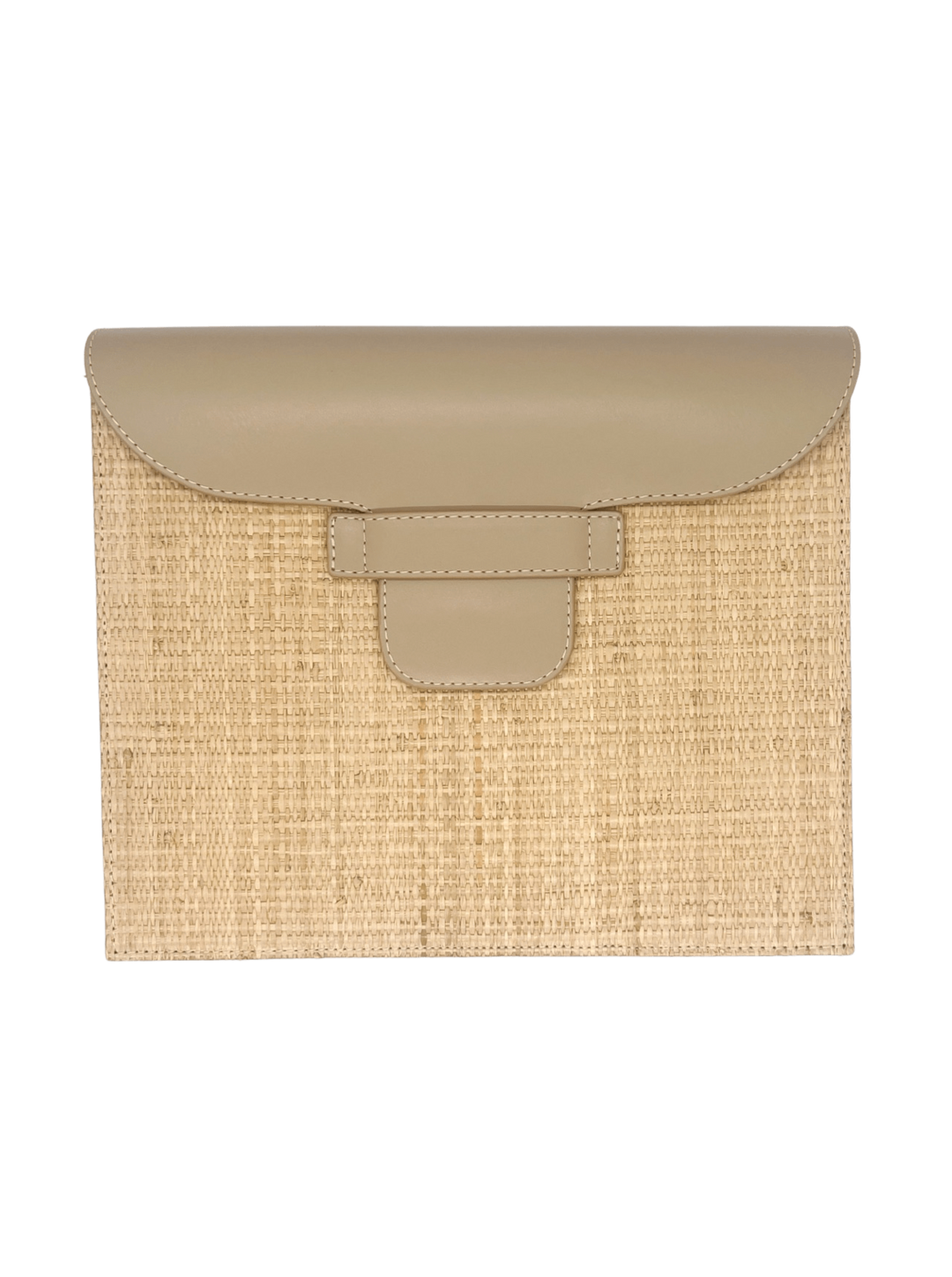 Beau & Ro Clutches Beige / OS The Maroc Collection | Box Clutch in Beige