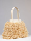 Beau & Ro Clutches Beige / OS The Maroc Collection Fuzzy Purse