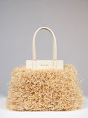 Beau & Ro Clutches Beige / OS The Maroc Collection Fuzzy Purse