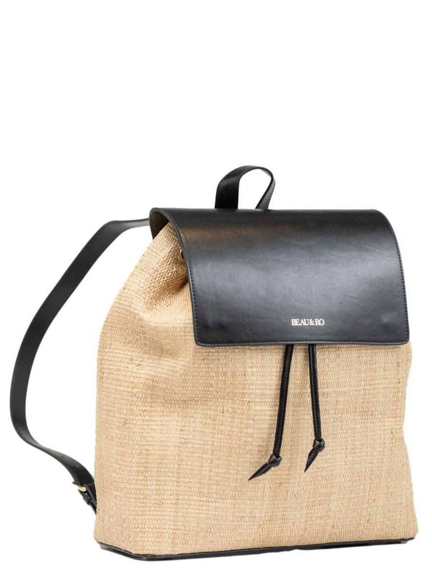 Beau & Ro Clutches Black / OS The Maroc Collection Backpack in Black