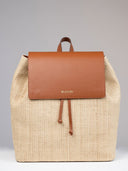 Beau & Ro Clutches Tan / OS The Maroc Collection Backpack in Tan