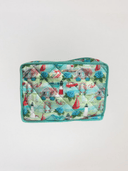 Beau & Ro Cosmetic Pouch Nantucket Nantucket Print Cosmetic Pouches