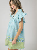 Beau & Ro Dress Asha Dress in Lake