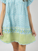 Beau & Ro Dress Asha Dress in Lake