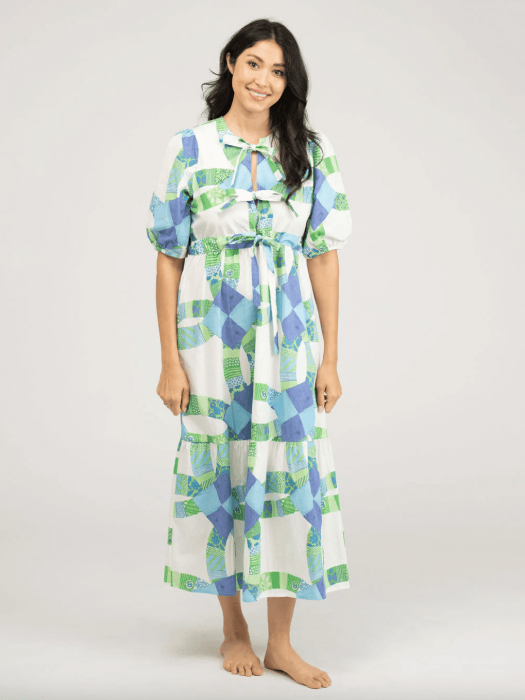 Beau & Ro Dress Kit Made Maxi Dress | Blue Wedding Ring