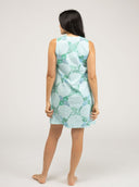 Beau & Ro Dress Kit Made Shift Dress | Aqua Star Quilt