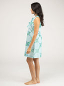 Beau & Ro Dress Kit Made Shift Dress | Aqua Star Quilt
