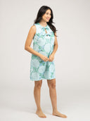 Beau & Ro Dress Kit Made Shift Dress | Aqua Star Quilt
