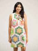 Beau & Ro Dress Kit Made Shift Dress | White Grandmother's Garden