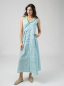 Beau & Ro Dress Myra Dress in Lake