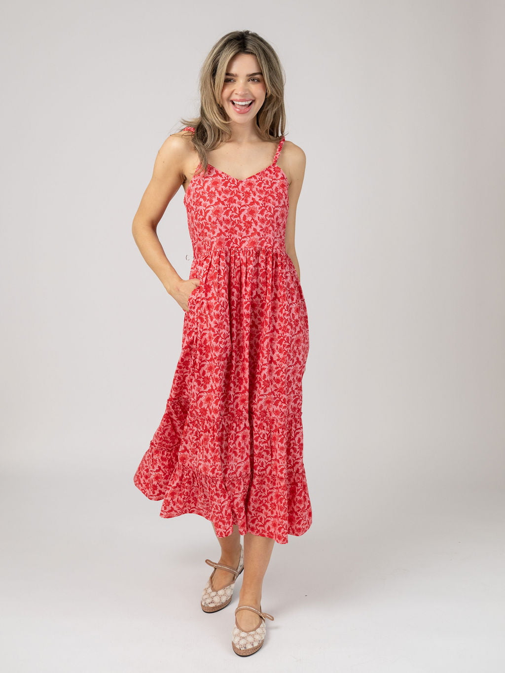 Shaloo Dress in Heart – Beau & Ro