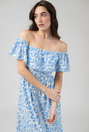 Beau & Ro Dress Sia Dress in Tide