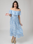 Beau & Ro Dress Sia Dress in Tide
