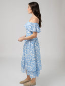 Beau & Ro Dress Sia Dress in Tide