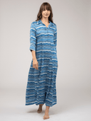 Beau & Ro Dress Small SAMPLE | The Alexa Dress | Blue Wave | Small