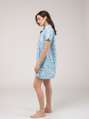 Beau & Ro Dress Small SAMPLE | The Beach Tunic | Blue Splatter | Small