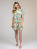Beau & Ro Dress Small SAMPLE | The Beach Tunic | Nantucket Print | Small