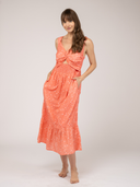 Beau & Ro Dress Small SAMPLE | The Blake Dress | Pink Splatter | Small