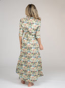 Beau & Ro Dress Small SAMPLE | The Eloise Dress | Charleston Print | Small