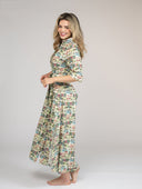 Beau & Ro Dress Small SAMPLE | The Eloise Dress | Charleston Print | Small