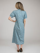 Beau & Ro Dress Small SAMPLE | The Kris Dress | Blue Cosmo | Small