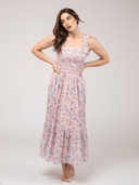 Beau & Ro Dress Small SAMPLE | The Page Midi Dress | St.Tropez | Small