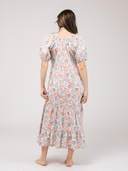 Beau & Ro Dress Small SAMPLE | The Poppy Dress | Pink Picnic Stripes | Small