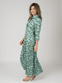 Beau & Ro Dress The Alexa Dress in Blue Wiley Floral