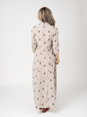 Beau & Ro Dress The Alexa Dress in Brown Stripe