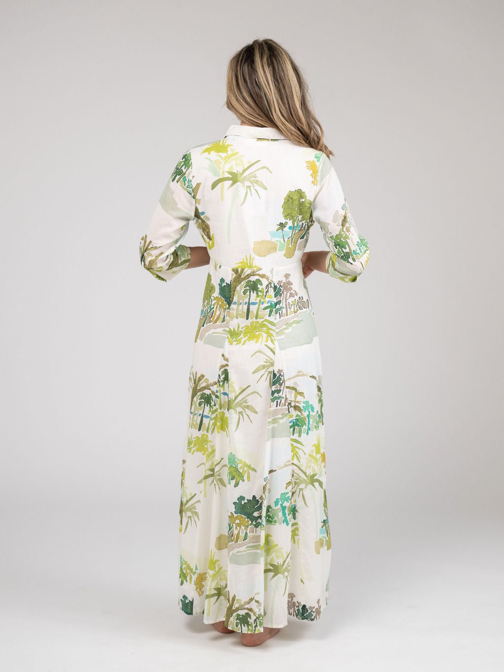 Beau & Ro Dress The Alexa Dress | Palm