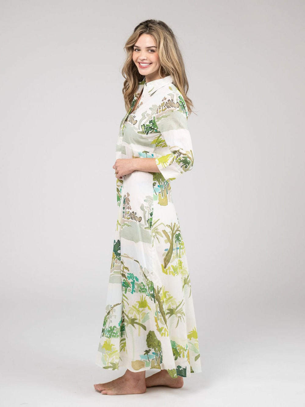 Beau & Ro Dress The Alexa Dress | Palm