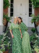 Beau & Ro Dress The Anya Dress in Jaipur Green