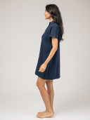 Beau & Ro Dress The Beach Tunic | Navy Gauze
