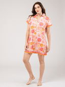 Beau & Ro Dress The Beach Tunic | Pink Watercolor