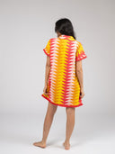 Beau & Ro Dress The Beach Tunic | Sunset Bagru Triangle